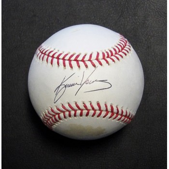 Kevin Young Signed Official Major League Baseball JSA Authenticated