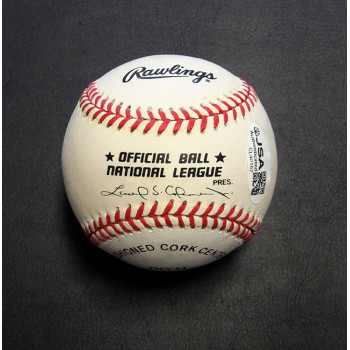 Todd Zeile Signed Official National League Baseball JSA Authenticated