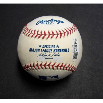 Todd Zeile Signed Official Major League Baseball JSA Authenticated Bleeding