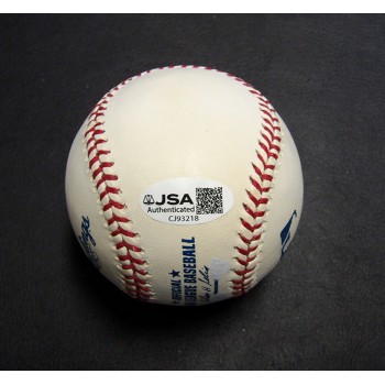 Todd Zeile Signed Official Major League Baseball JSA Authenticated Bleeding