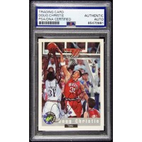 Doug Christie Signed 1992 Classic Draft Picks Card #20 PSA Authenticated