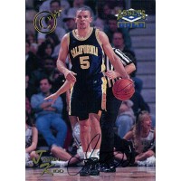 Jason Kidd Signed 1995 Classic Assets Gold C3 Auto Basketball Card /2195