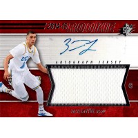 Zach LaVine Signed 2014-15 Upper Deck SPX Rookie Jersey Patch Card #87 /499