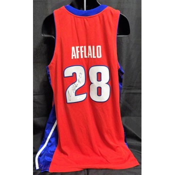 Arron Afflalo Los Angeles Clippers Signed Game Issued Jersey JSA Authenticated