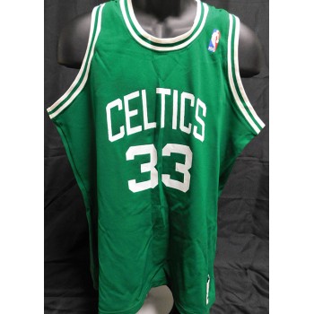 Larry Bird Boston Celtics Signed Replica Jersey JSA Authenticated Faded