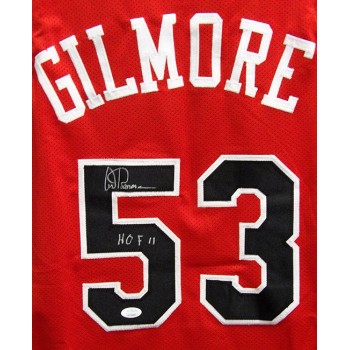 Artis Gilmore Chicago Bulls Signed Custom Jersey JSA Authenticated