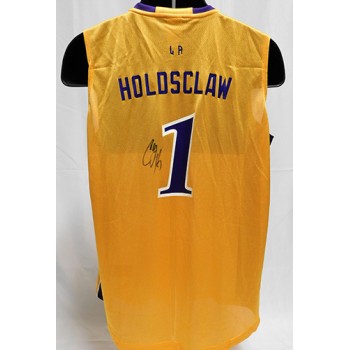 Chamique Holdsclaw Los Angeles Sparks Signed Replica Jersey JSA Authenticated
