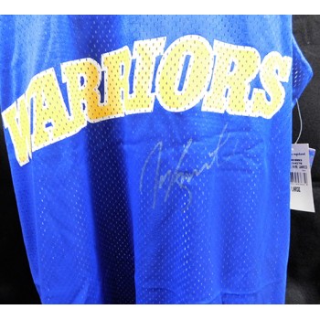 Joe Smith Golden State Warriors Signed Champion Jersey Size L JSA Authenticated