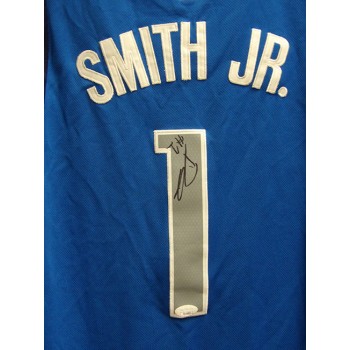 Dennis Smith Jr. Dallas Mavericks Signed Replica Adidas Jersey JSA Authenticated