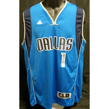 Dennis Smith Jr. Dallas Mavericks Signed Replica Adidas Jersey JSA Authenticated