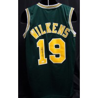 Lenny Wilkens Seattle Supersonics Signed Custom Jersey JSA Authenticated