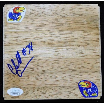 Cliff Alexander Kansas Jayhawks Signed 6x6 Floorboard JSA Authenticated