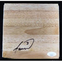 Al-Farouq Aminu Portland Trail Blazers Signed 6x6 Floorboard JSA Authenticated