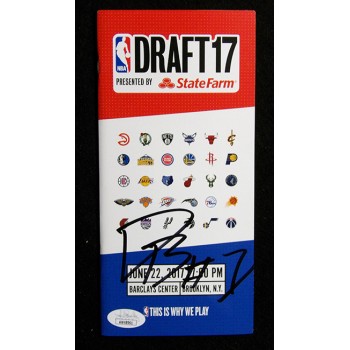 Dwayne Bacon Signed NBA Draft 2017 Program JSA Authenticated