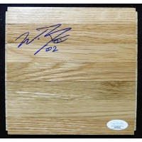 Wade Baldwin Portland Trail Blazers Signed 6x6 Floorboard JSA Authenticated