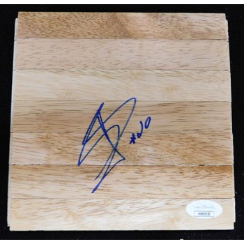 Leandro Barbosa Phoenix Suns Signed 6x6 Floorboard JSA Authenticated