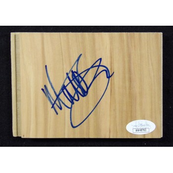 Matt Barnes Los Angeles Clippers Signed 3.5x5 Floorboard JSA Authenticated