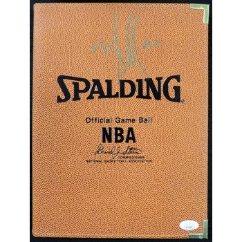 Mike Bibby Vancouver Grizzlies Signed Spalding Legal Pad Folder JSA Authentic
