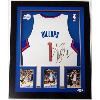 Chauncey Billups Clippers Signed 15x18.5 Foamboard Photo JSA Authentic Scratches