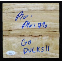 Bol Bol Oregon Ducks Signed 6x6 Floorboard JSA Authenticated
