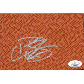 Carlos Boozer Utah Jazz Signed 4x6 Basketball Surface Card JSA Authenticated