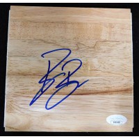 Ryan Bowen Denver Nuggets Signed 6x6 Floorboard JSA Authenticated