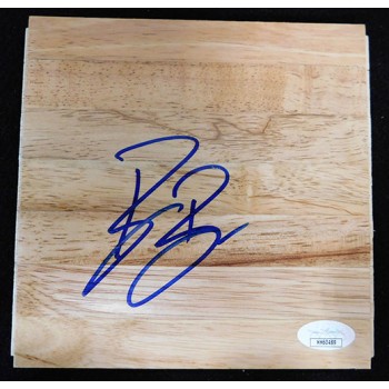 Ryan Bowen Denver Nuggets Signed 6x6 Floorboard JSA Authenticated