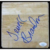 Terrell Brandon Cleveland Cavaliers Signed 6x6 Floorboard JSA Authenticated