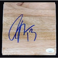 Corey Brewer Minnesota Timberwolves Signed 6x6 Floorboard JSA Authenticated
