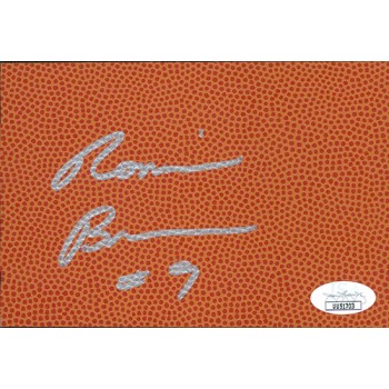 Ronnie Brewer Utah Jazz Signed 4x6 Basketball Surface Card JSA Authenticated