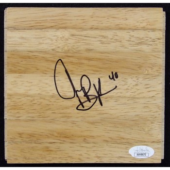 Jon Brockman Sacramento Kings Signed 6x6 Floorboard JSA Authenticated