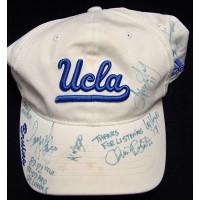 UCLA Bruins Tyus Edney Ed O'Bannon +2 Signed Fitted Hat JSA Authenticated
