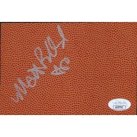 Matt Bullard Houston Rocket Signed 4x6 Basketball Surface Card JSA Authenticated