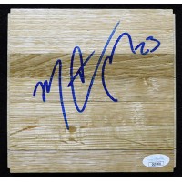 Marcus Camby Denver Nuggets Signed 6x6 Floorboard JSA Authenticated