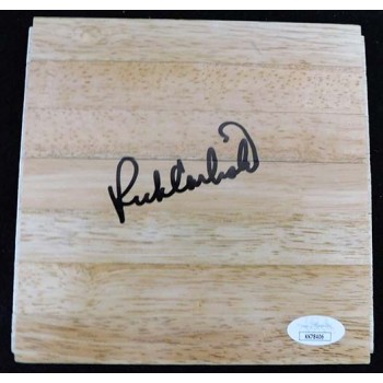 Rick Carlisle Indiana Pacers Signed 6x6 Floorboard JSA Authenticated