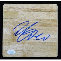 Willie Cauley-Stein Dallas Mavericks Signed 6x6 Floorboard JSA Authenticated
