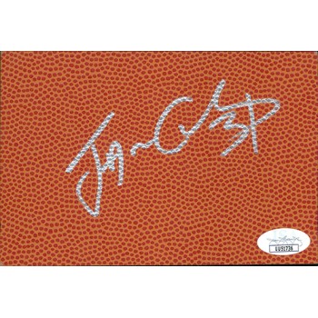 Jarrow Collins Utah Jazz Signed 4x6 Basketball Surface Card JSA Authenticated