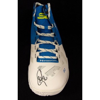 Stephen Curry Golden State Warriors Signed Under Armour Curry 2 Shoe JSA Authen