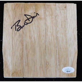 Brad Davis Dallas Mavericks Signed 6x6 Floorboard JSA Authenticated