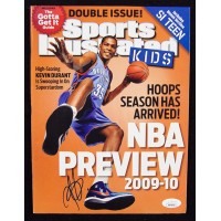 Kevin Durant Signed Sports Illustrated Kids Nov 2009 Magazine JSA Authenticated