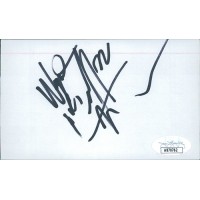 Wayne Ellington Minnesota Timberwolves Signed 3x5 Index Card JSA Authenticated