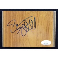 Sean Elliott San Antonio Spurs Signed 3.5x5 Floorboard JSA Authenticated