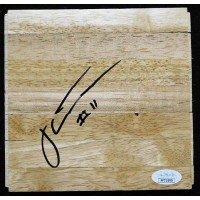 James Ennis Orlando Magic Signed 6x6 Floorboard JSA Authenticated