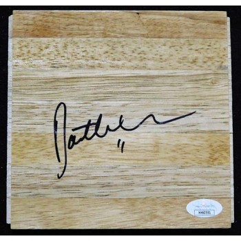 Dante Exum Utah Jazz Signed 6x6 Floorboard JSA Authenticated
