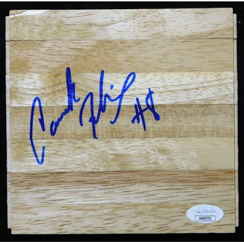 Carrick Felix Cleveland Cavaliers Signed 6x6 Floorboard JSA Authenticated