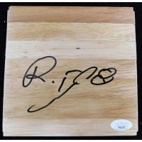 Randy Foye Minnesota Timberwolves Signed 6x6 Floorboard JSA Authenticated