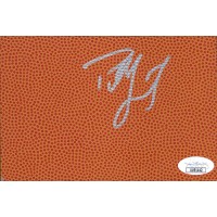 Pat Garrity Orlando Magic Signed 4x6 Basketball Surface Card JSA Authenticated