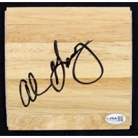 Alvin Gentry Sacramento Kings Signed 6x6 Floorboard JSA Authenticated