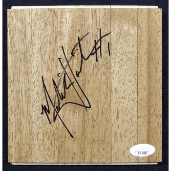 Malik Hairston San Antonio Spurs Signed 6x6 Floorboard JSA Authenticated