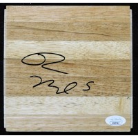 Rodney Hood Utah Jazz Signed 6x6 Floorboard JSA Authenticated